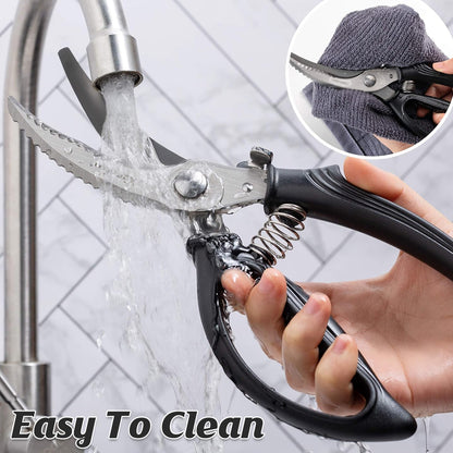 Kitchen Scissors Shears Multi-Purpose Stainless Steel Sharp Chicken Bone