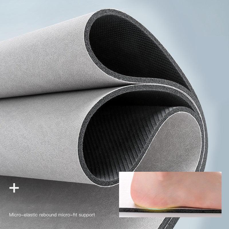 Super Absorbent Non-Slip Bath Mat Quick-Drying PVC Velvet