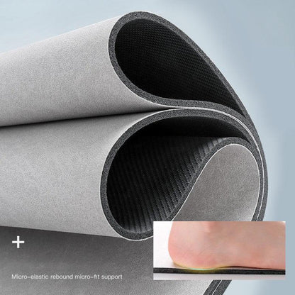Super Absorbent Non-Slip Bath Mat Quick-Drying PVC Velvet