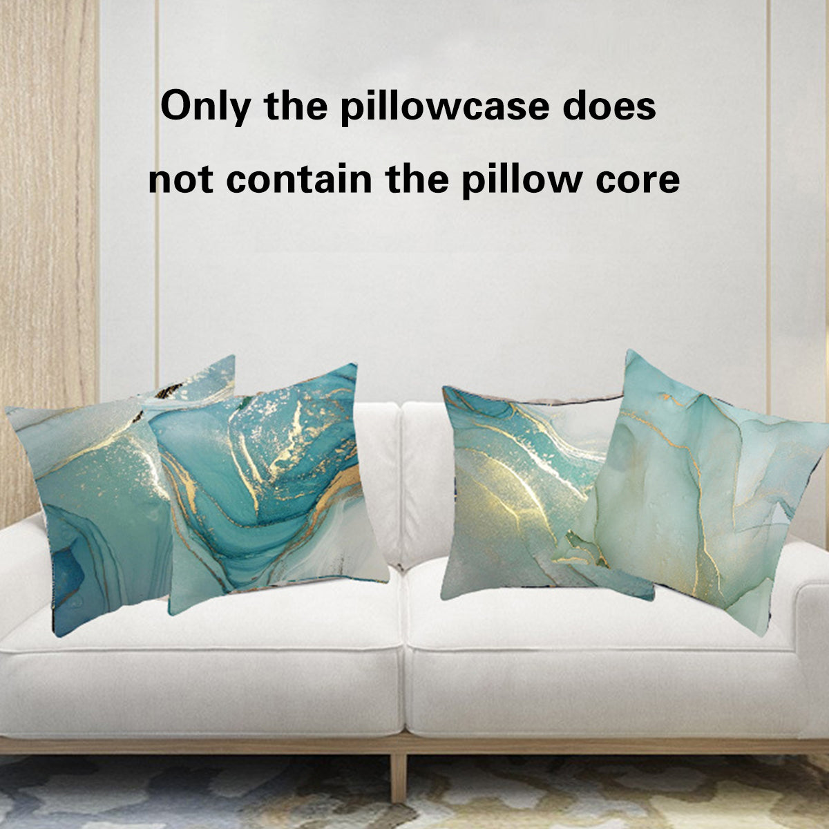 New 4PCS Home Printed Pillow Cases Decorative Cushion Covers Sofa Pillow Covers