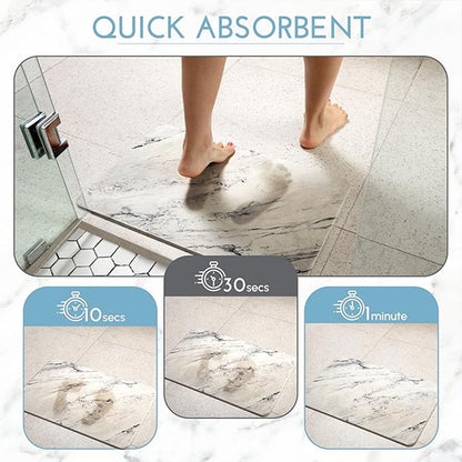 Diatom Mud Water Absorbing Mat Anti-Slip Bathroom Floor
