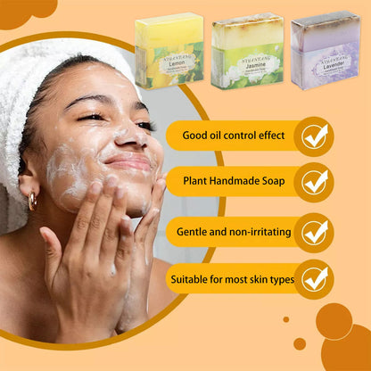 5 Pcs Botanical Soap Bars in 3 Scent Options – Product View 4