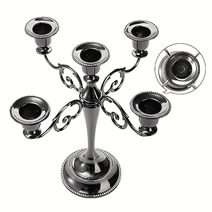 3/5 Arms Alloy Candle Holder Stand Candlesticks Candelabra Wedding Home Decor AU