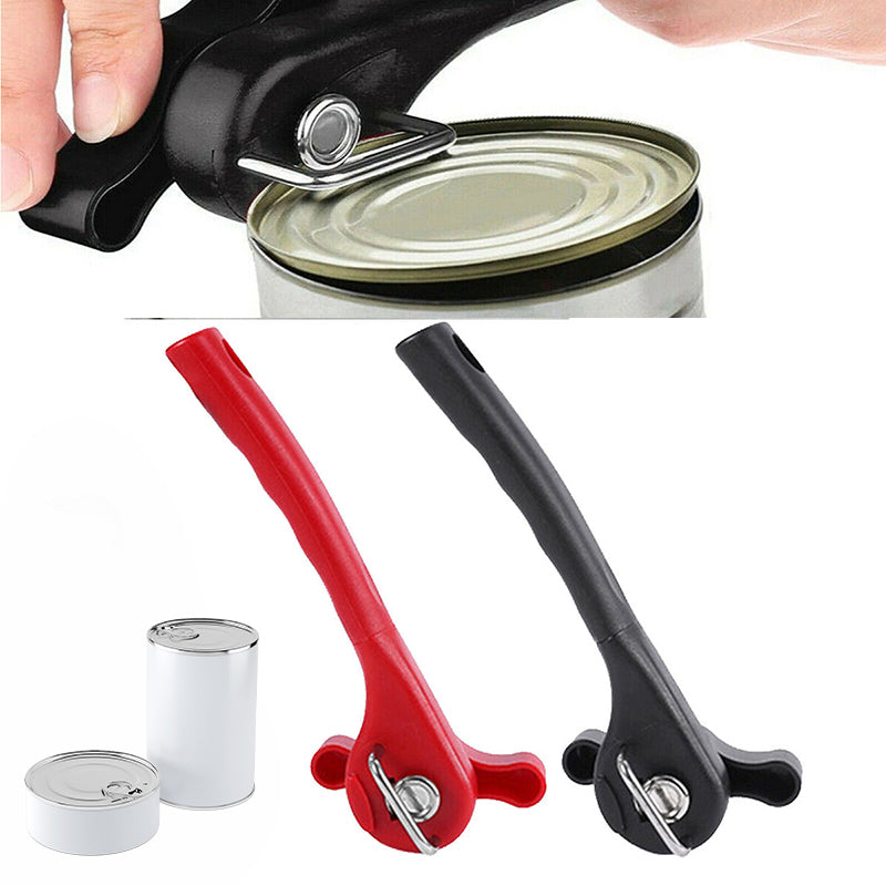 Smooth Edge Manual Can Opener Stainless Steel Safe Side Cut