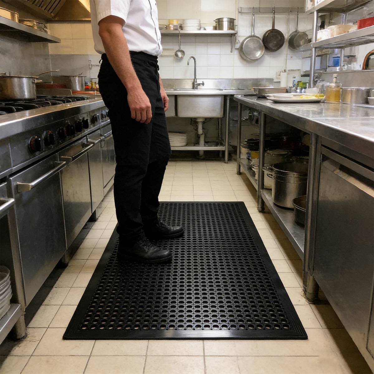 Large Non-Slip Hotel Bath Mat 90 x 150cm – Product View 7