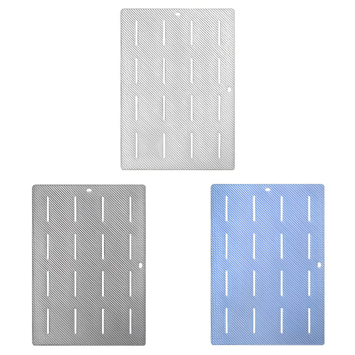 Soft Absorbent Bathroom Floor Mat – White, Blue or Grey