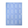 EVA Shower Mat with Slotted Drainage Base — Blue