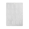 EVA Shower Mat with Slotted Drainage Base — White