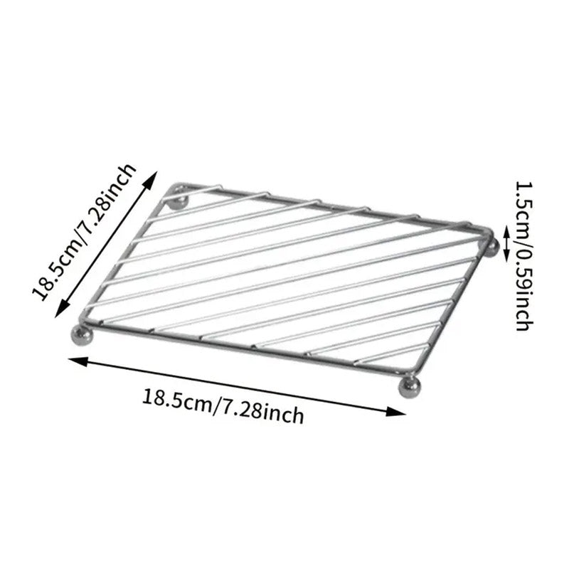 4pcs Heat Insulating Mat Tabletop Saucespan Anti Scald Cookware Protector Pad