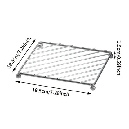 4pcs Heat Insulating Mat Tabletop Saucespan Anti Scald Cookware Protector Pad