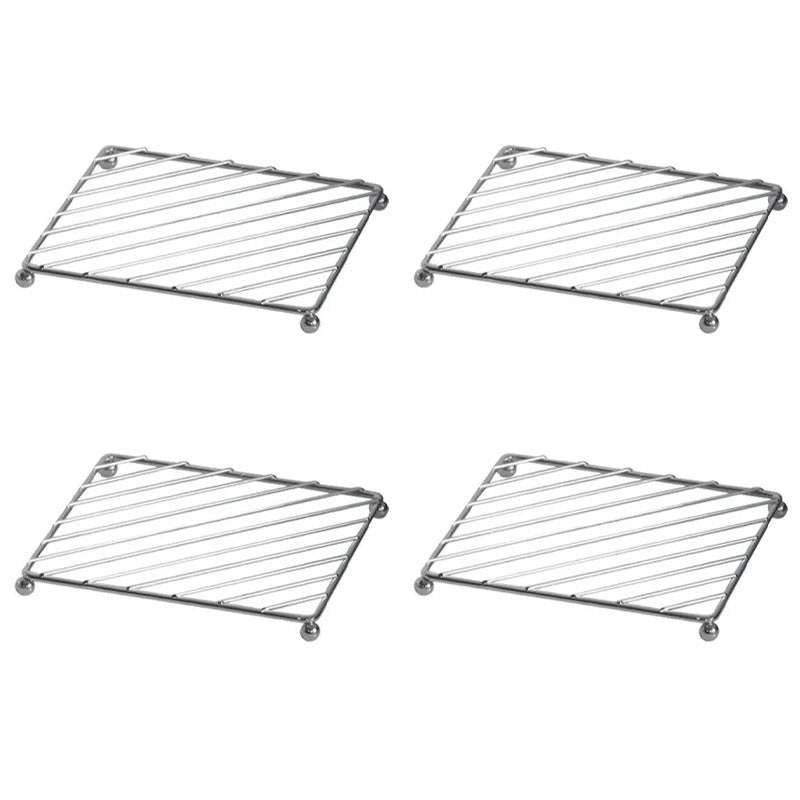 4pcs Heat Insulating Mat Tabletop Saucespan Anti Scald Cookware Protector Pad