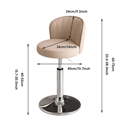 Restaurant Cashier High Chair Villa Bar Chair High Stool Turning Lifting Backrest Stool Front Desk Commercial Swivel Chair