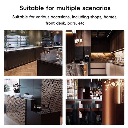 Restaurant Cashier High Chair Villa Bar Chair High Stool Turning Lifting Backrest Stool Front Desk Commercial Swivel Chair