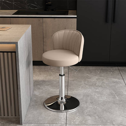 Restaurant Cashier High Chair Villa Bar Chair High Stool Turning Lifting Backrest Stool Front Desk Commercial Swivel Chair