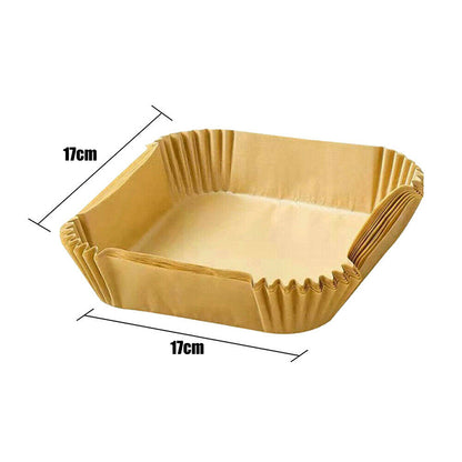 Square Air Fryer Paper Liners in 6 Options – Product View 6