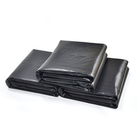 100 Pcs Heavy Duty Black Garbage Bags for Hotel Property