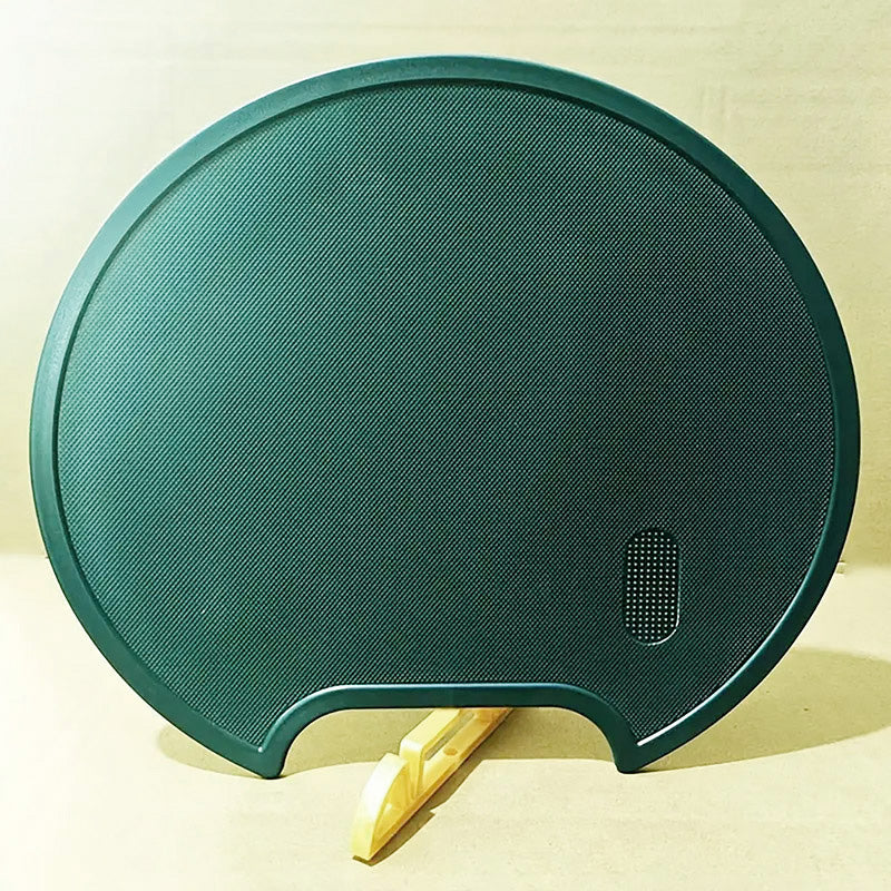 Round Green Plastic Kitchen Chopping Board Household Food Cutting Board Tool