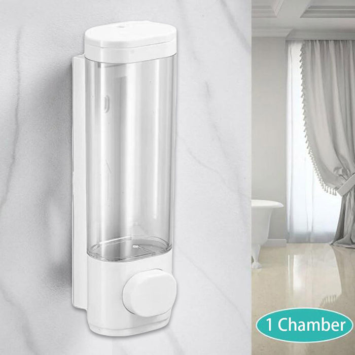 Manual Soap Dispenser with Clear Reservoir