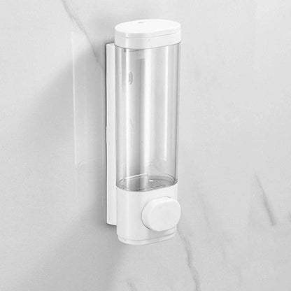 Wall Mounted Soap Dispenser Manual Press Shower Gel Bottle