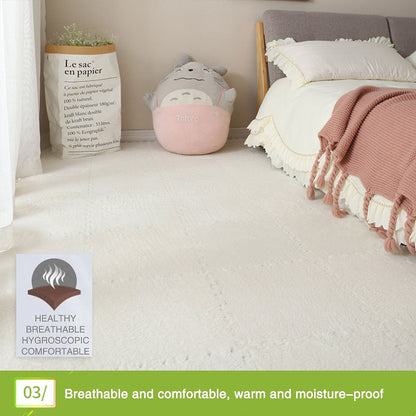 Square Carpet Set 12PCS Interlocking Foam Mats Soft Floor Pad