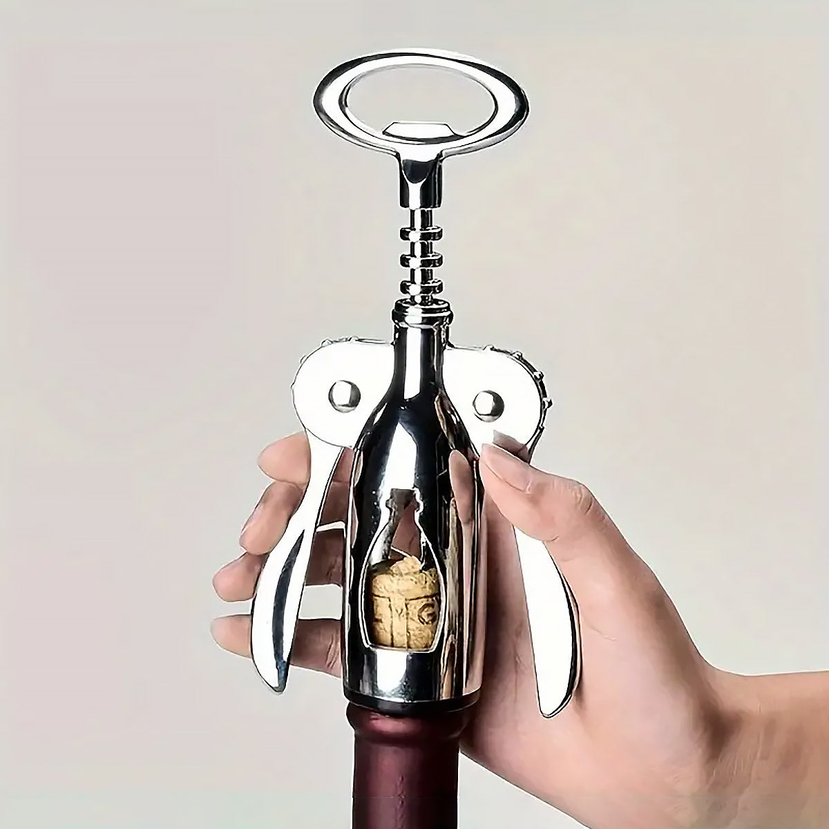 Bottle Opener Cork Screw Wine Bottle Opener Corkscrew winged corkscrew ZincAlloy