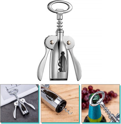 Bottle Opener Cork Screw Wine Bottle Opener Corkscrew winged corkscrew ZincAlloy