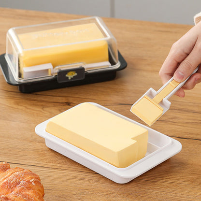Butter Storage Dish with 10g Grid and Spoon – Product View 16
