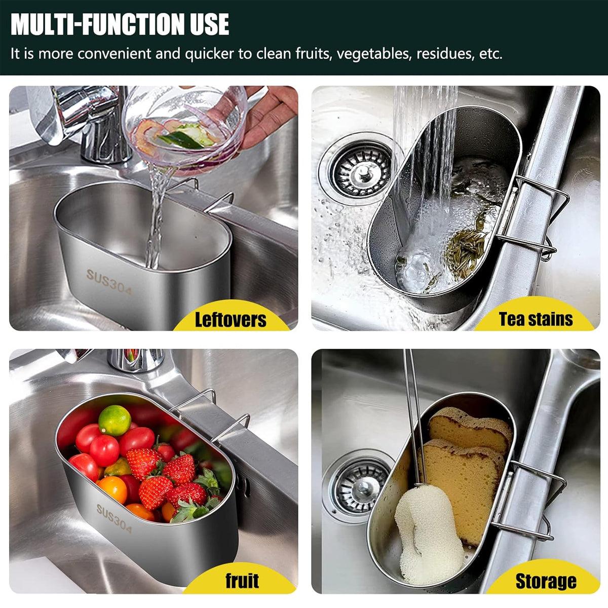 Stainless Steel Sink Drain Basket for Kitchen – Product View 7