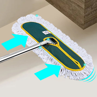 Extra Long Mop Assembly Anti-Slip Handle Floor Cleaning Tool Household Cleaner