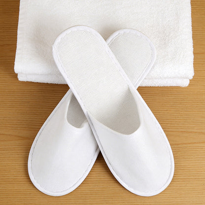 20 Pairs Disposable Hotel Slippers Thickened Non-Slip