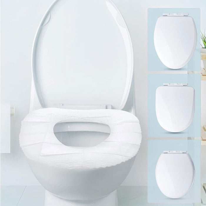 10 Pcs Water Soluble Hotel Toilet Seat Covers
