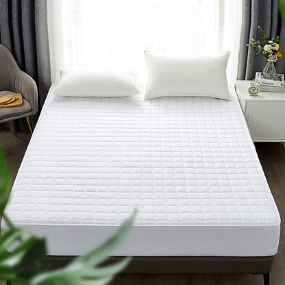 Waterproof Mattress Protector Fitted Bed Top Cover for Hotels