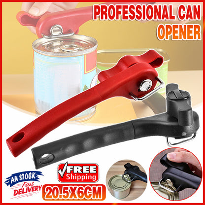 Smooth Edge Manual Can Opener Stainless Steel Safe Side Cut