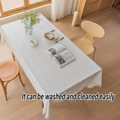 Rectangular Tablecloth Home Dining Table Cover Coffee Table Cloth Waterproof