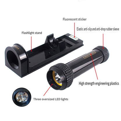 LED Wall Mounted Emergency Flashlight for Hotel Guest Room