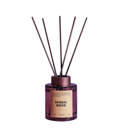5 Pcs 120ml Scented Reed Diffuser Set Flame-Free Rattan