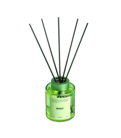5 Pcs 120ml Scented Reed Diffuser Set Flame-Free Rattan