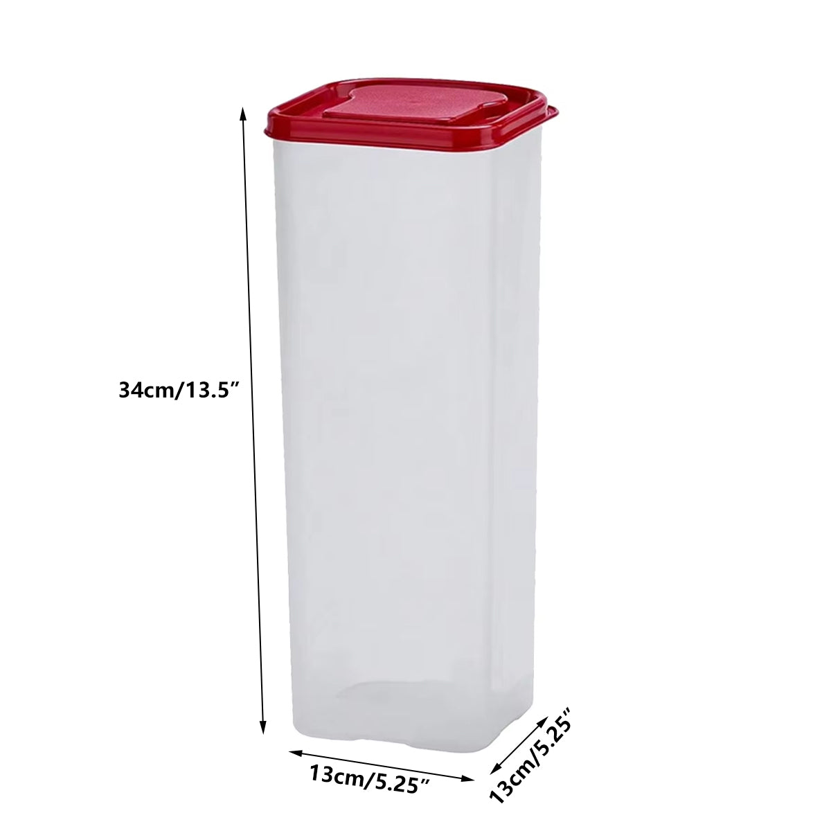 Bread Keeper Loaf Storage Container Vertical Bread Box Bin with Sealed Lid