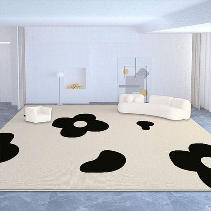 Crystal Velvet Anti Slip Floor Mat Soft Decorative Area Rug