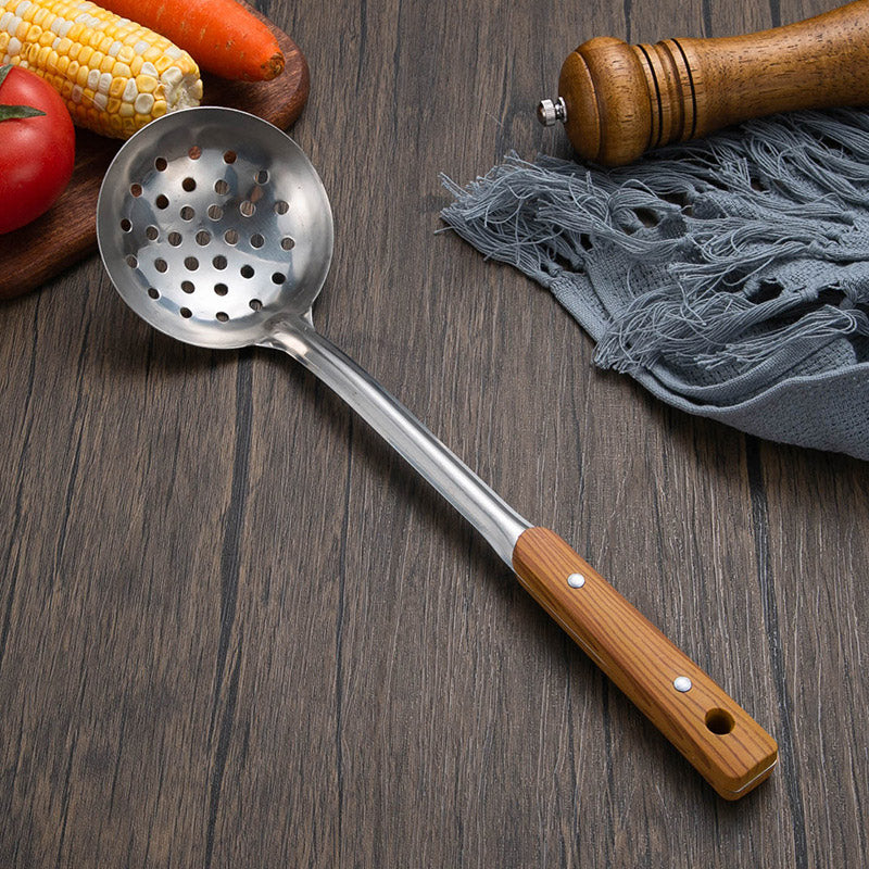 5 Pcs Stainless Steel Spatula Soup Spoon Kitchenware Set for Cooking