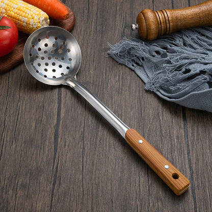 5 Pcs Stainless Steel Spatula Soup Spoon Kitchenware Set for Cooking