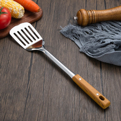 5 Pcs Stainless Steel Spatula Soup Spoon Kitchenware Set for Cooking