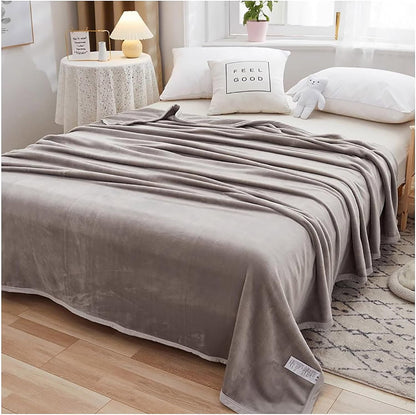 Facecloth Napping Blanket for Office Dormitory Sofa Lightweight Cozy Cover AU
