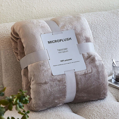 Facecloth Napping Blanket for Office Dormitory Sofa Lightweight Cozy Cover AU