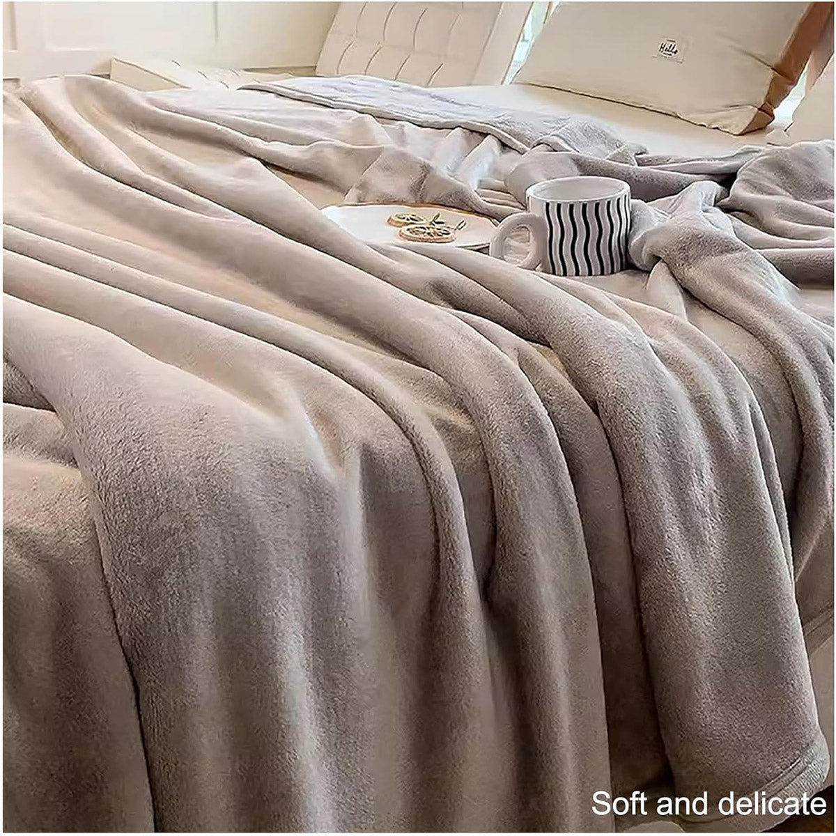 Facecloth Napping Blanket for Office Dormitory Sofa Lightweight Cozy Cover AU