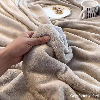 Facecloth Napping Blanket for Office Dormitory Sofa Lightweight Cozy Cover AU