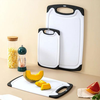 3pcs Wheat Straw Plastic Cutting Board Set Eco-Friendly Chopping Board Kitchen