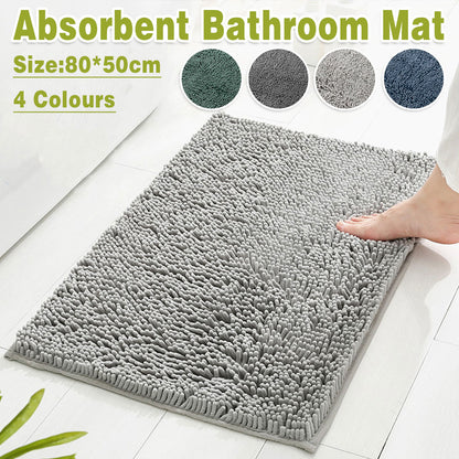 Anti-Slip Bathroom Mat Water-Absorbing Floor Mat Foot Mat Non-Slip Door Mat AU