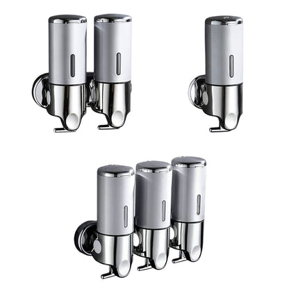 Lever Soap Dispenser Manual Push Shower Gel Hotel Bathroom Use