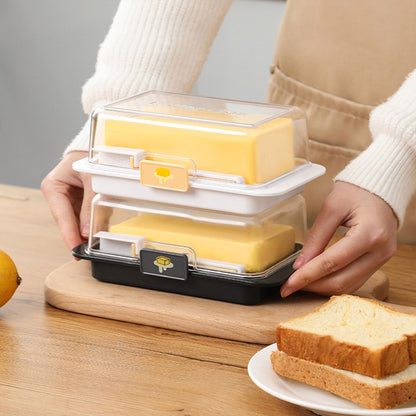Butter Storage Dish with 10g Grid and Spoon – Product View 14